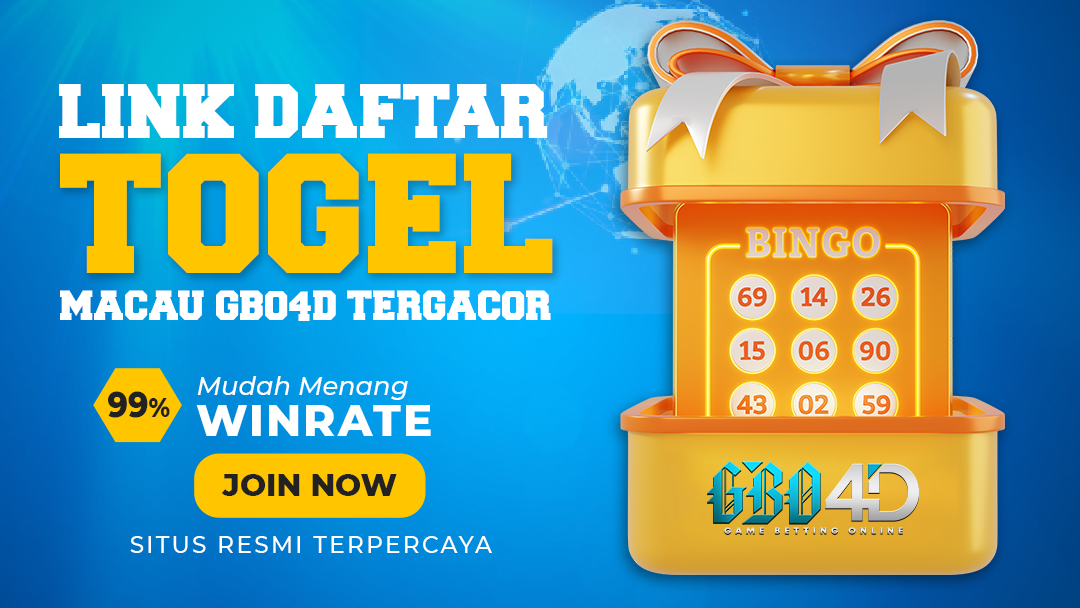 Link Daftar GBO4D Togel Macau 4D Tergacor